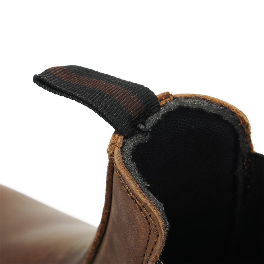 Suede Safety Boots - Product Description