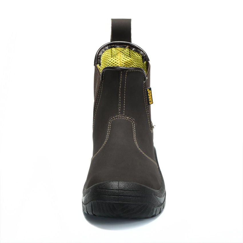 Nubuck Leather Safety Shoes - Product Description