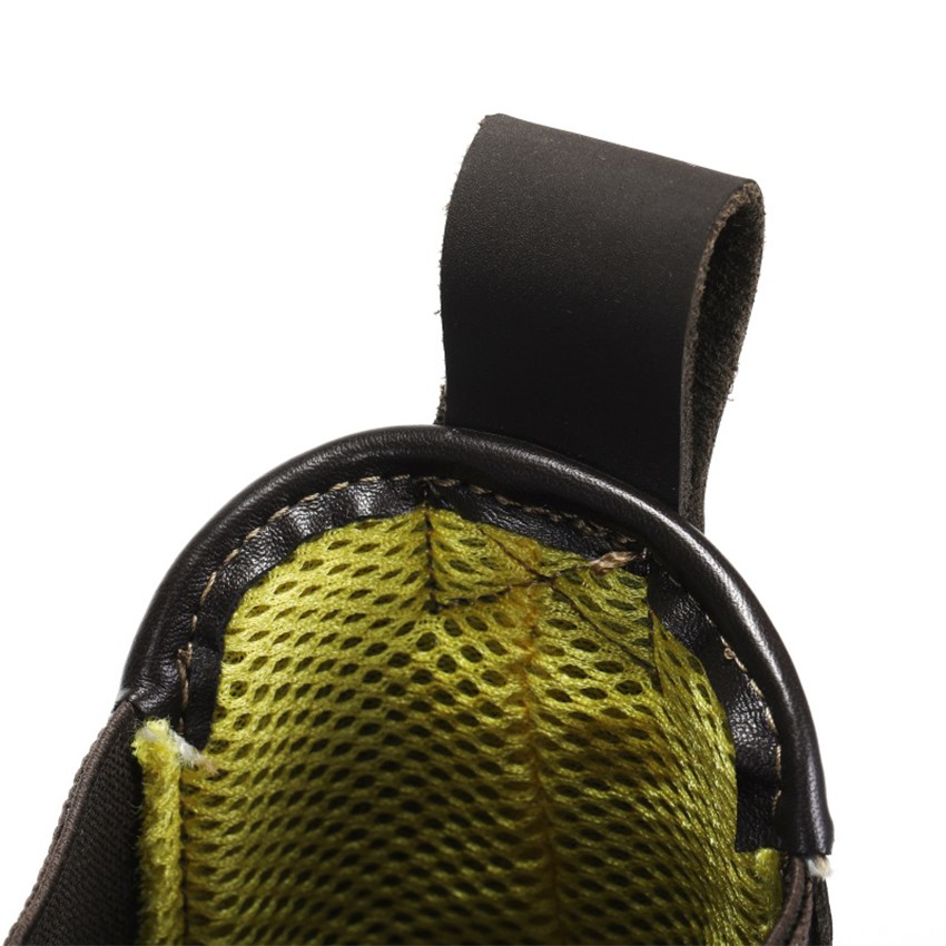 Nubuck Leather Safety Shoes - Product Description