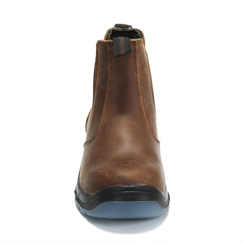 Suede Safety Boots - Product Description