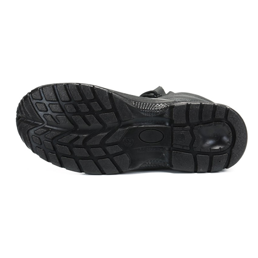 Embossed Cowhide Safety Shoes - Product Description