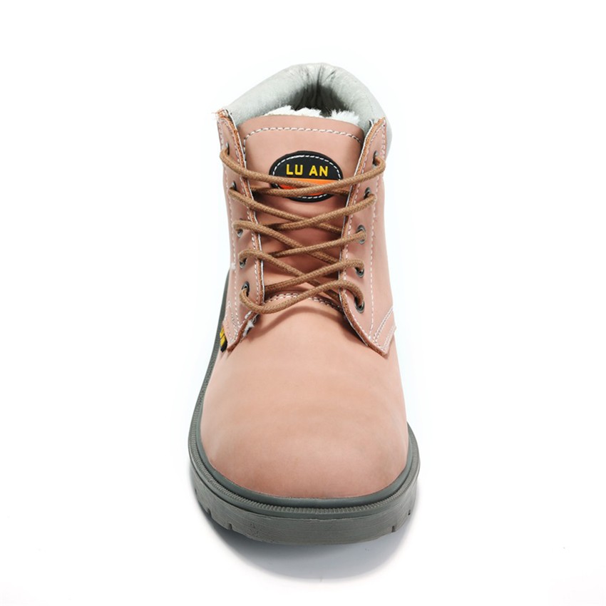 Suede Steel Toe Boots - Product Description